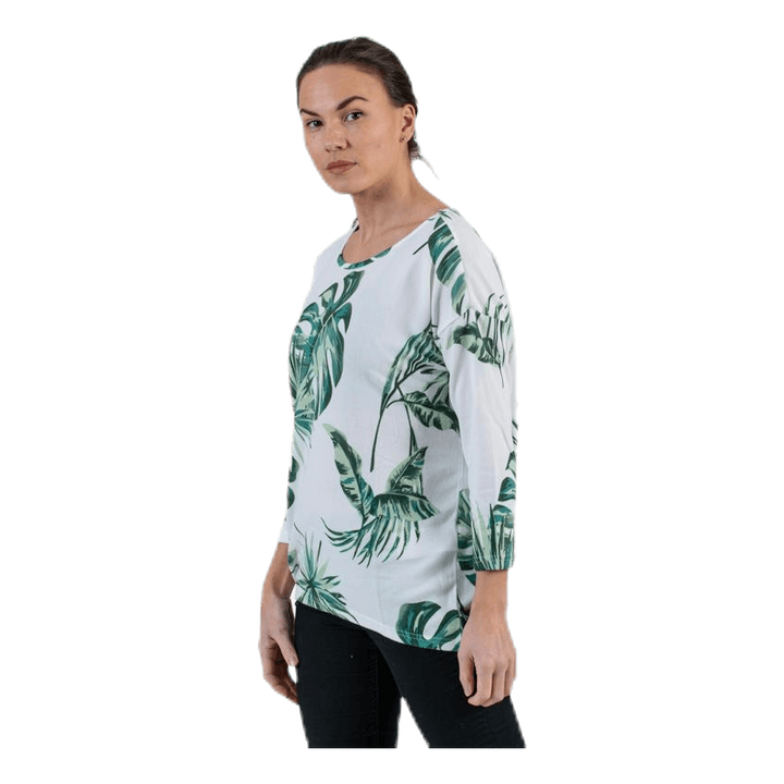 Elcos 4/5 Aop Top Jrs White