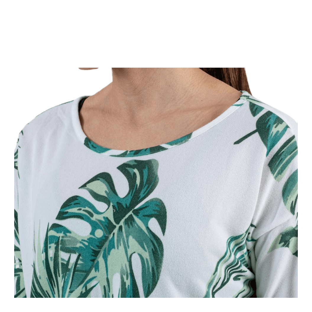 Elcos 4/5 Aop Top Jrs White