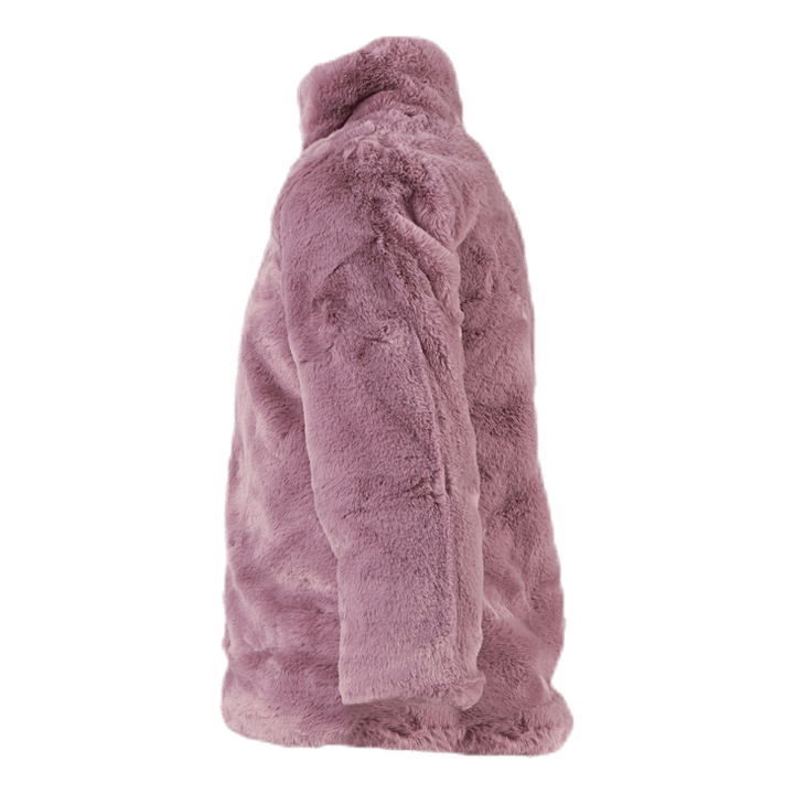Mamy Faux Fur  Jacket Purple