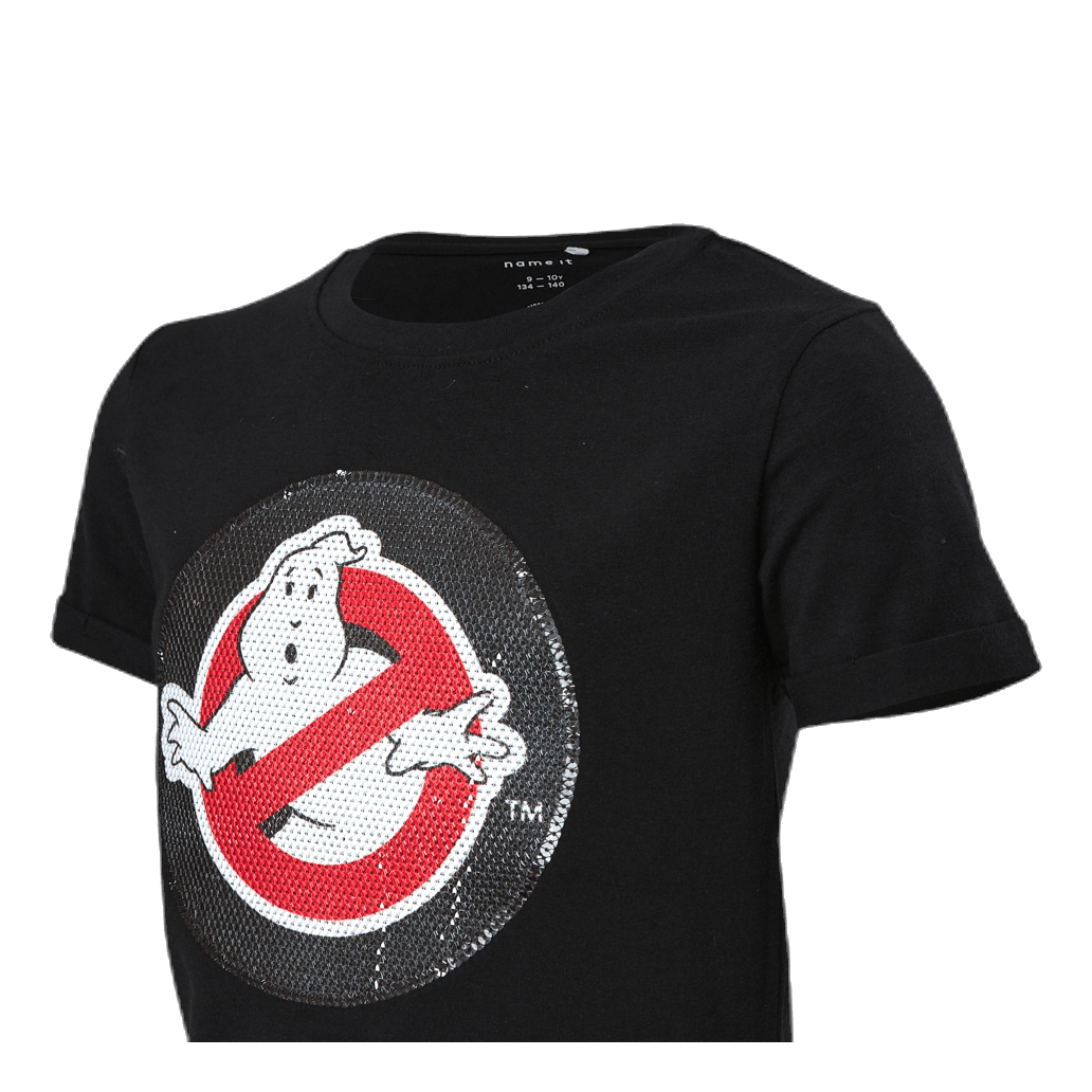 Ghostbusters Lue Ss Top Black