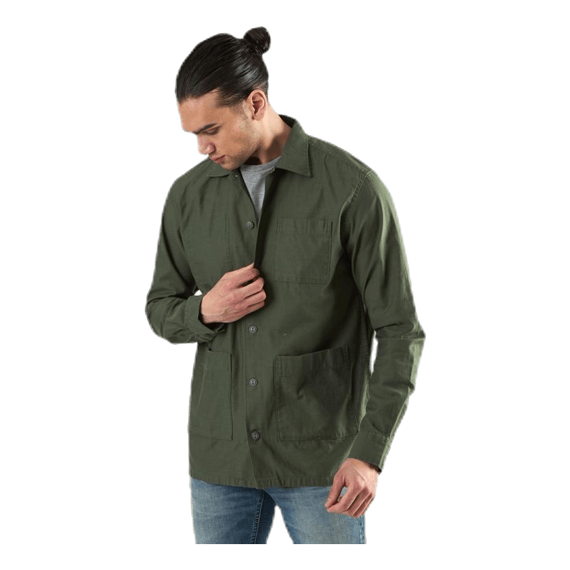 Jack & Jones Bastian Shirt Ls Green –