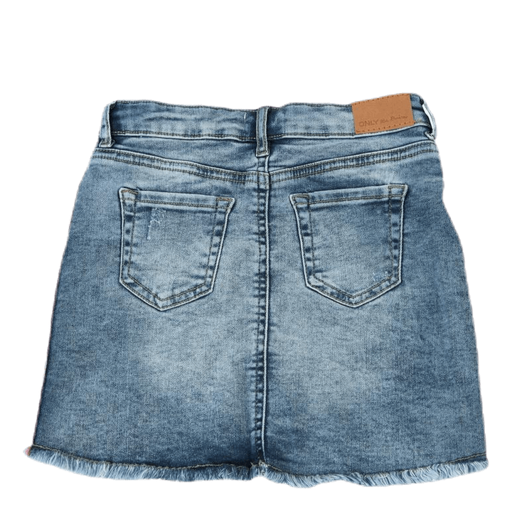 Stephania Panel Dnm Skirt Blue