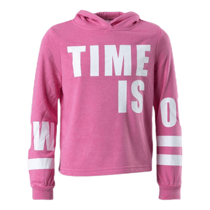 Billie L/S Hood Swt Pink