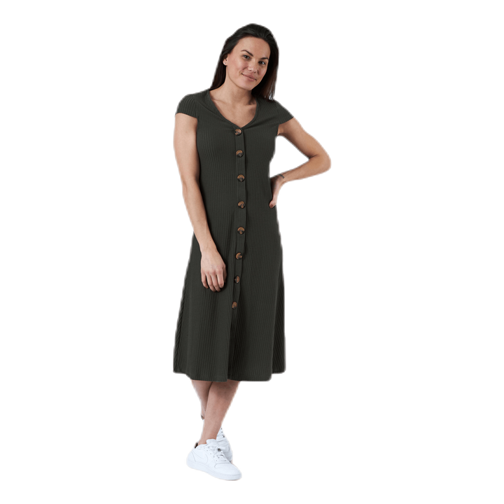 Nella S/S Dress Jrs Green