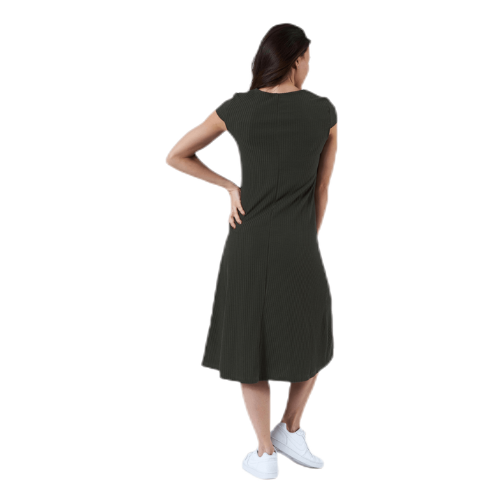 Nella S/S Dress Jrs Green