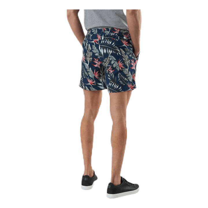 Free Jogger Shorts Print Blue