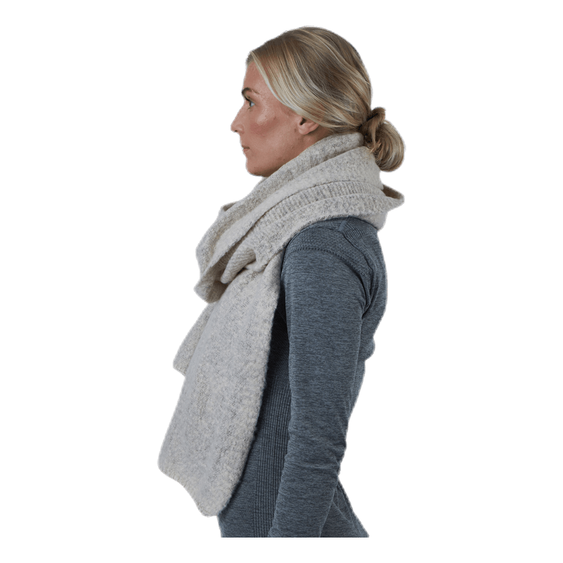 Lima Knit Long Scarf Beige