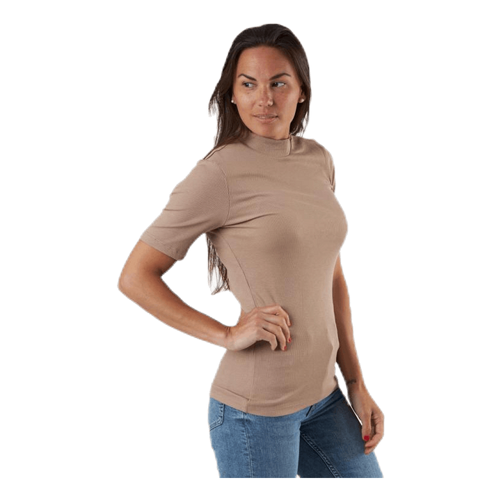 Birdie Ss T-Neck Beige