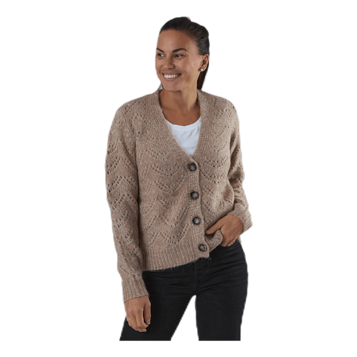 Bibi Ls  Knit Cardigan Beige