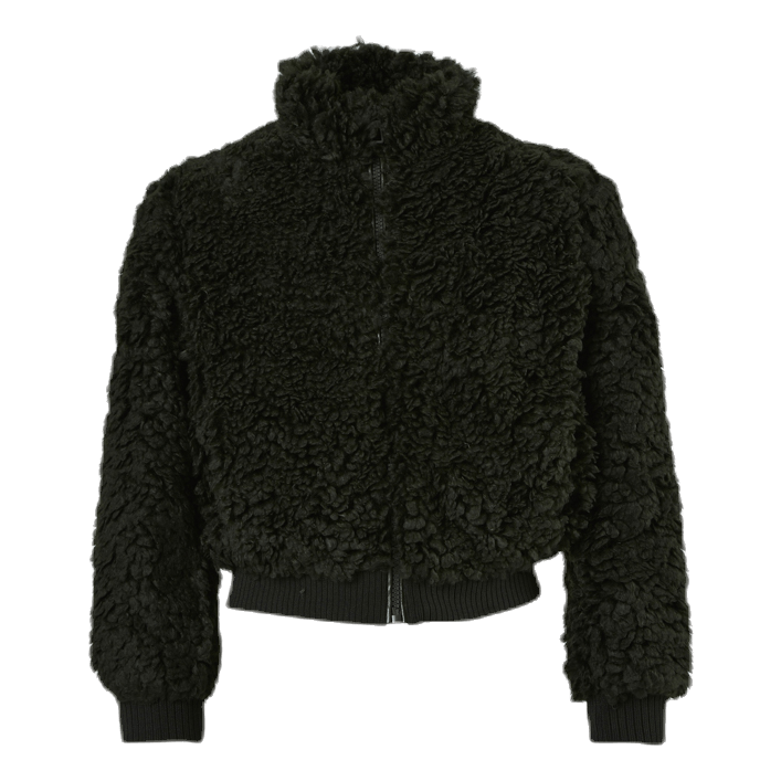 Ellie Sherpa Bomber Green