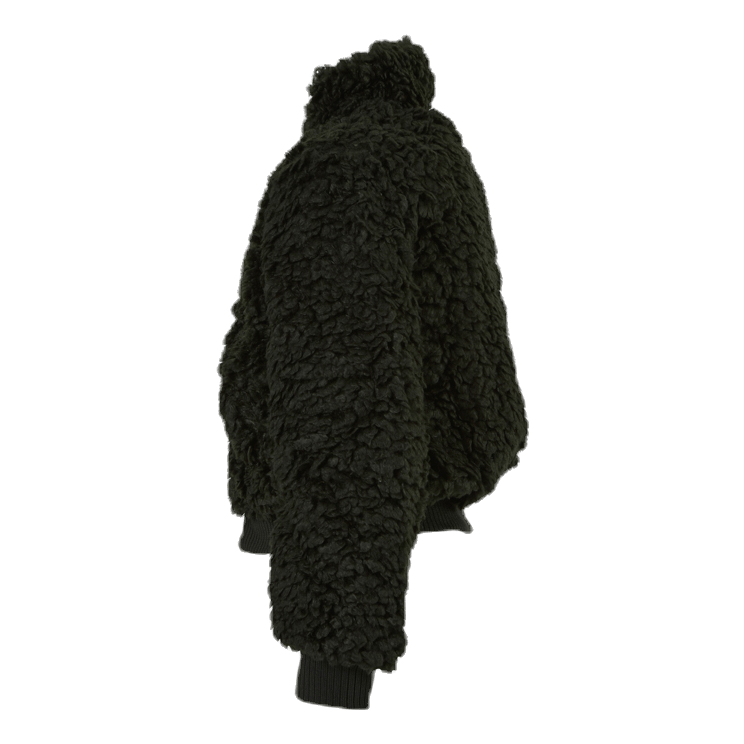 Ellie Sherpa Bomber Green