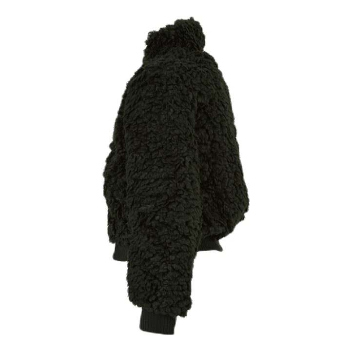 Ellie Sherpa Bomber Green