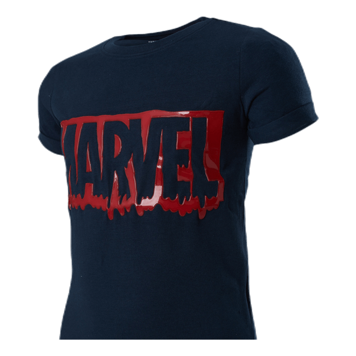 Marvel Sejer Ss Top Blue