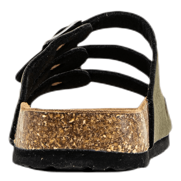 Santa Cork Sandals Green