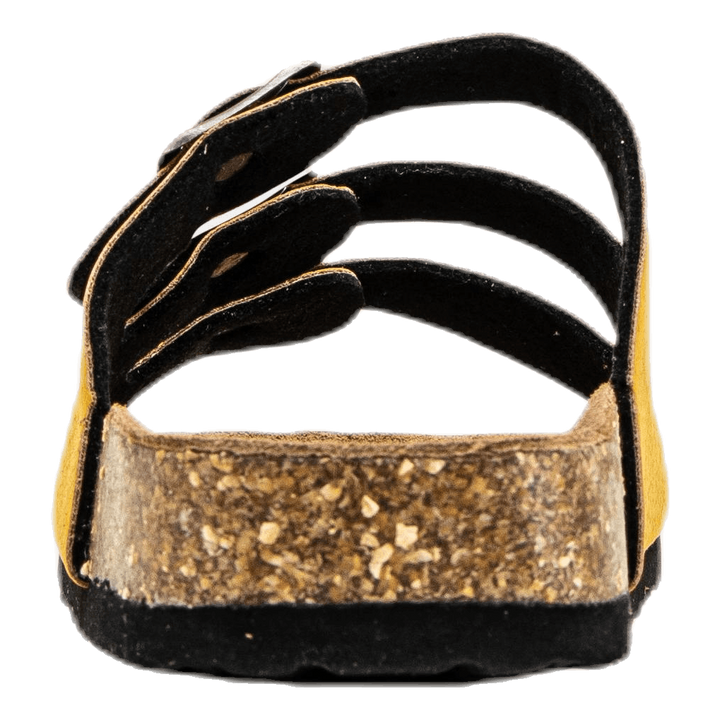 Santa Cork Sandals Gold