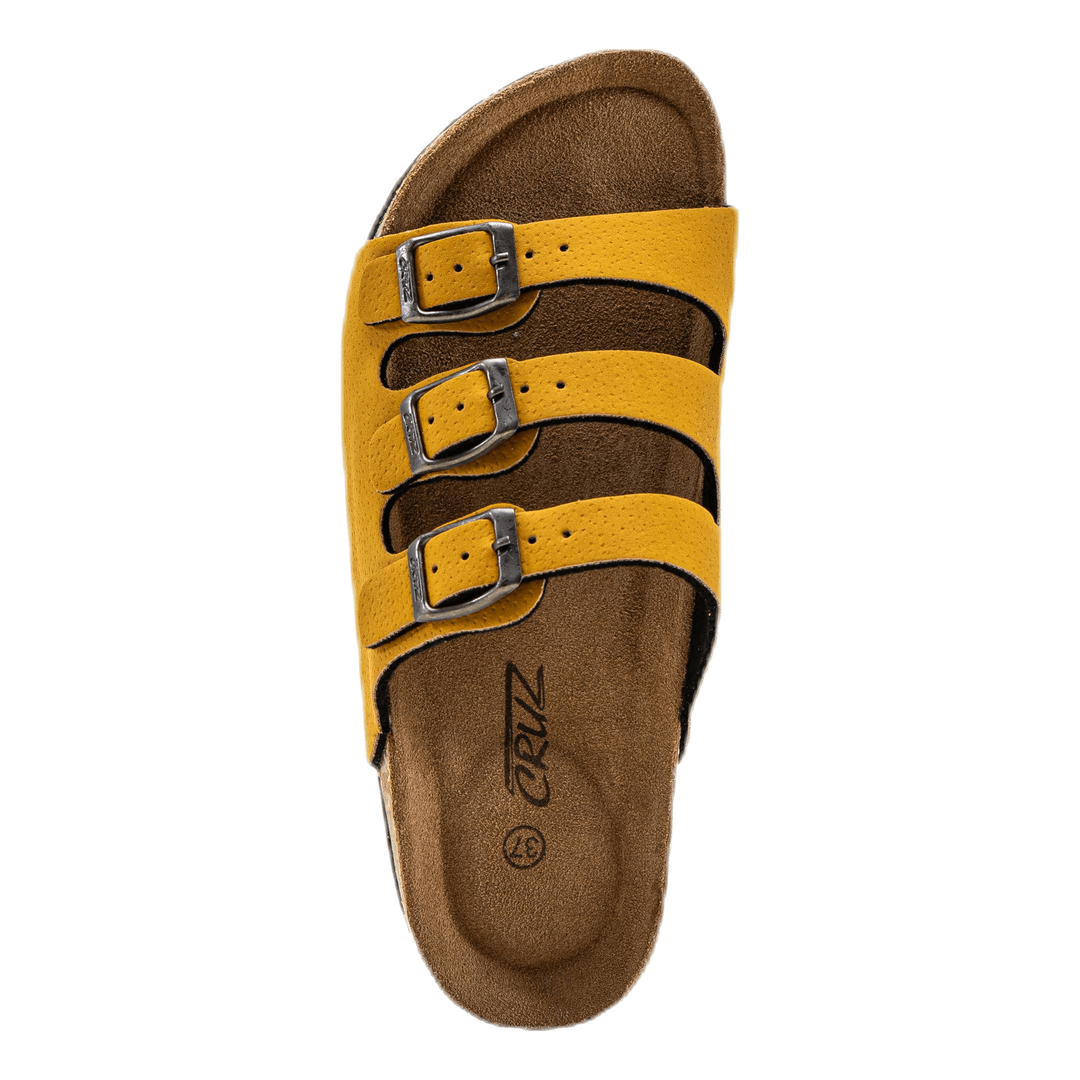 Santa Cork Sandals Gold