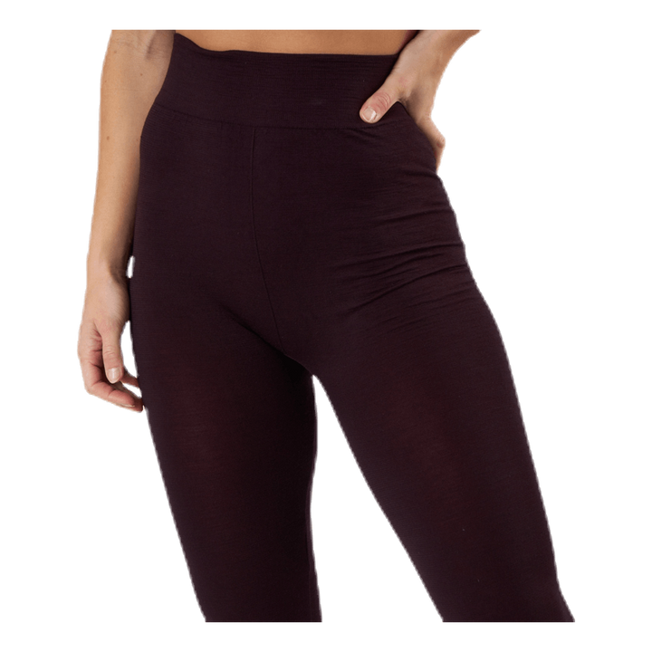Yalia Seamless Wool Baselayer Tights Purple