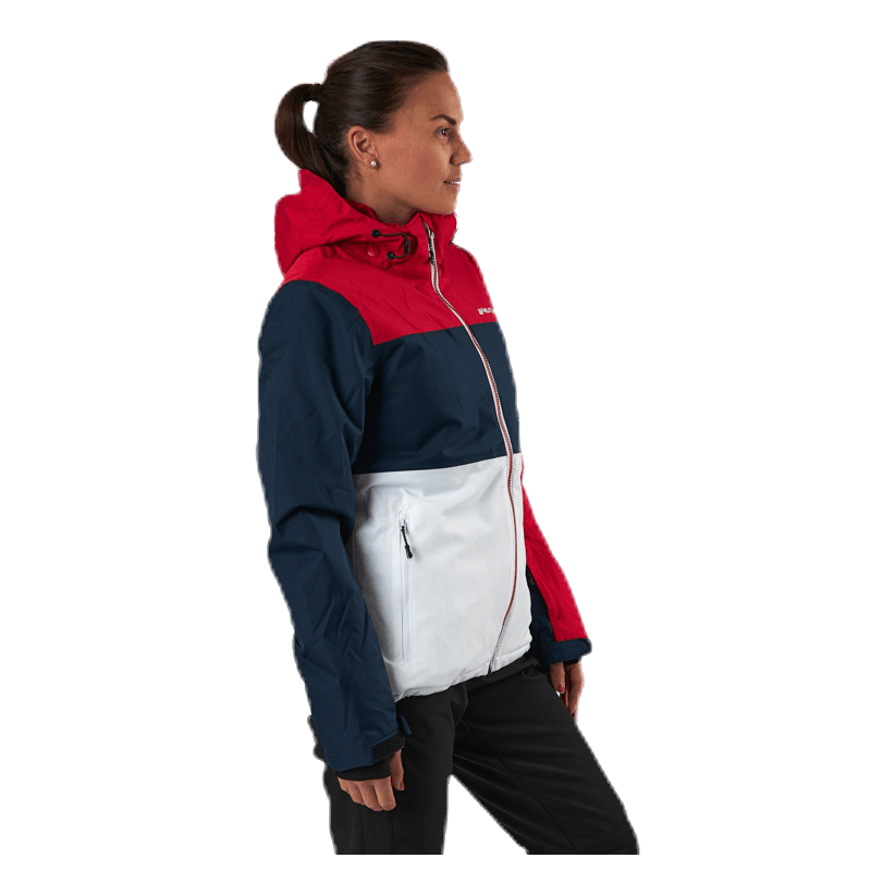 Kamille Ski Jacket W-PRO 10000 Blue/White/Red
