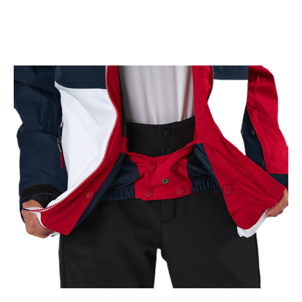Kamille Ski Jacket W-PRO 10000 Blue/White/Red