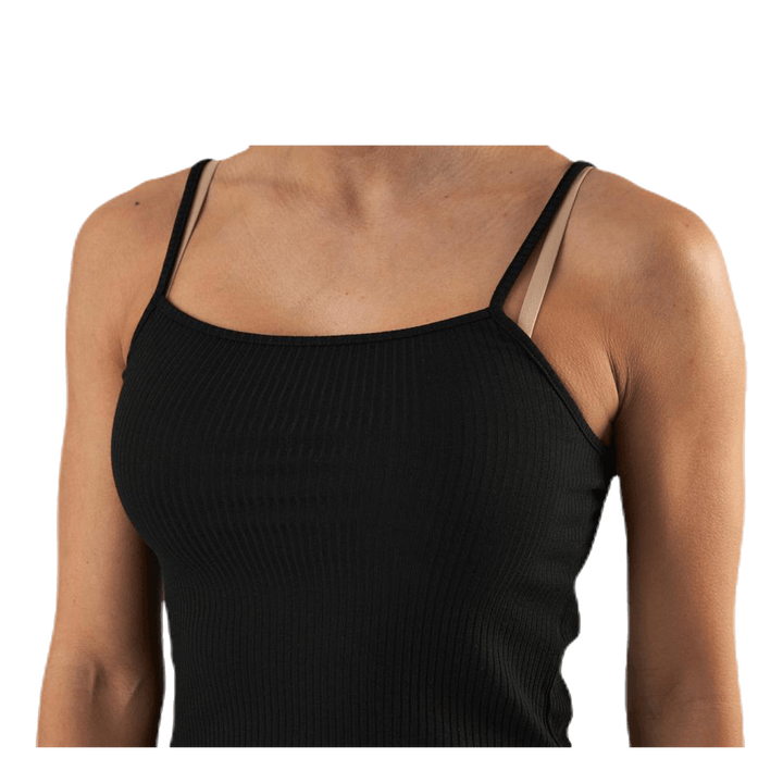 Larra Cropped Singlet Jrs Black