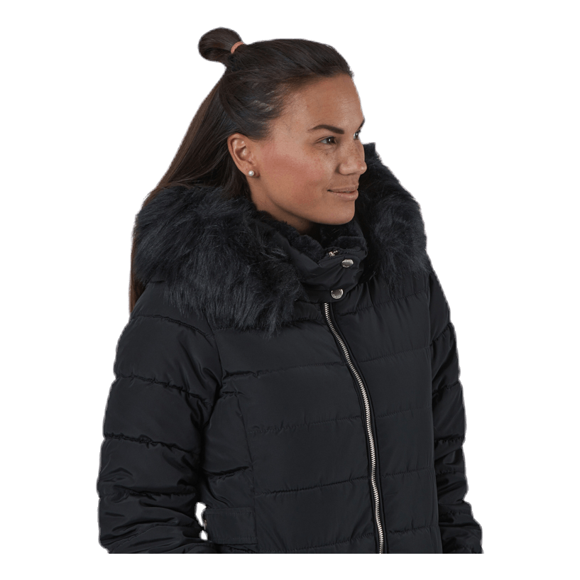 Camilla Quilted Coat Cc Otw Black