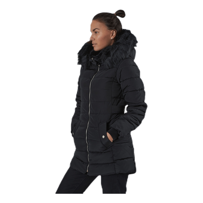 Camilla Quilted Coat Cc Otw Black