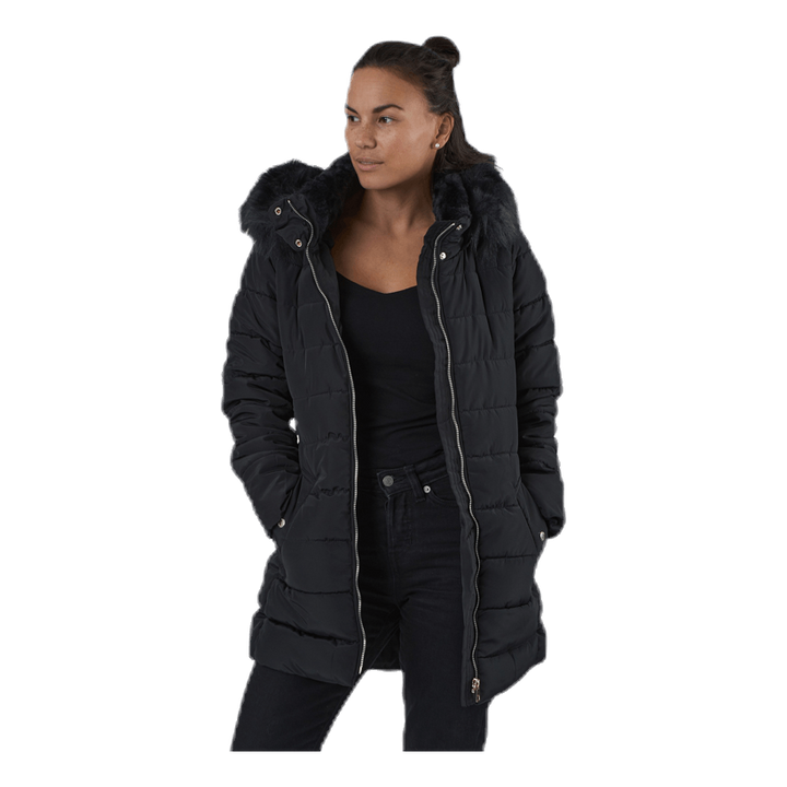 Camilla Quilted Coat Cc Otw Black