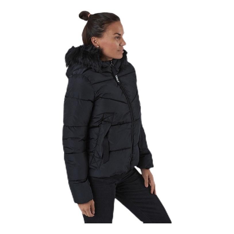 Monica Short Puffer Jacket Cc Otw Black