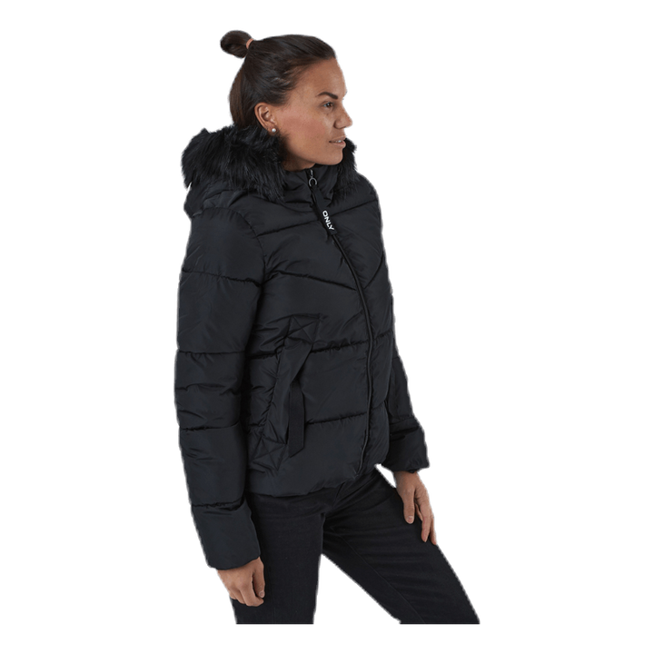 Monica Short Puffer Jacket Cc Otw Black