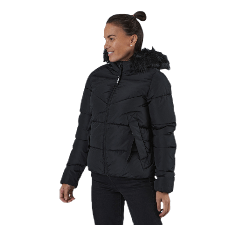 Monica Short Puffer Jacket Cc Otw Black