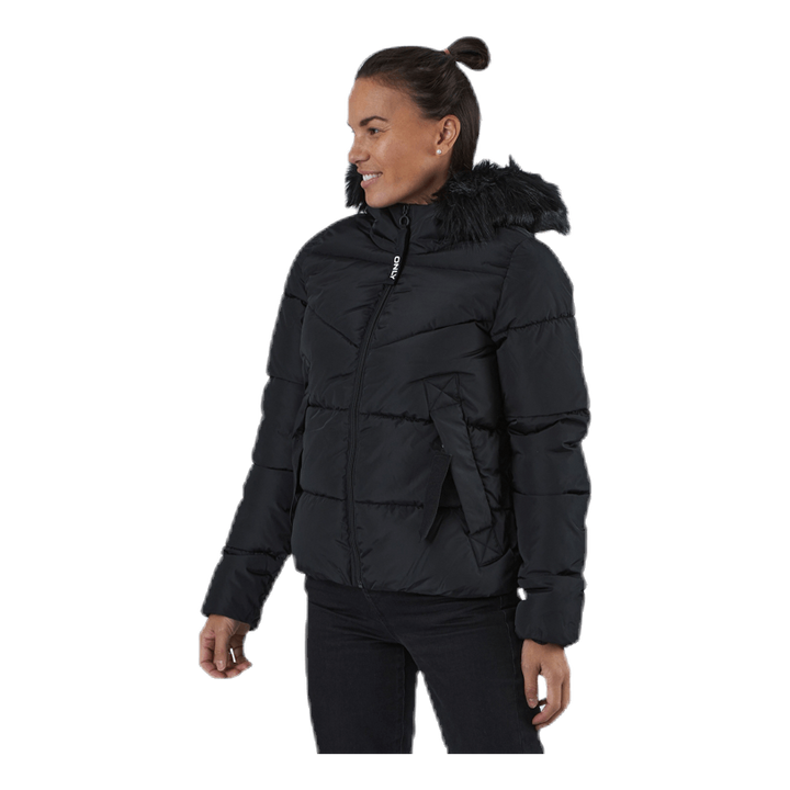 Monica Short Puffer Jacket Cc Otw Black