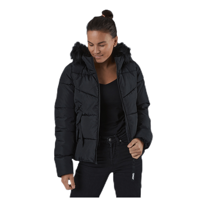 Monica Short Puffer Jacket Cc Otw Black