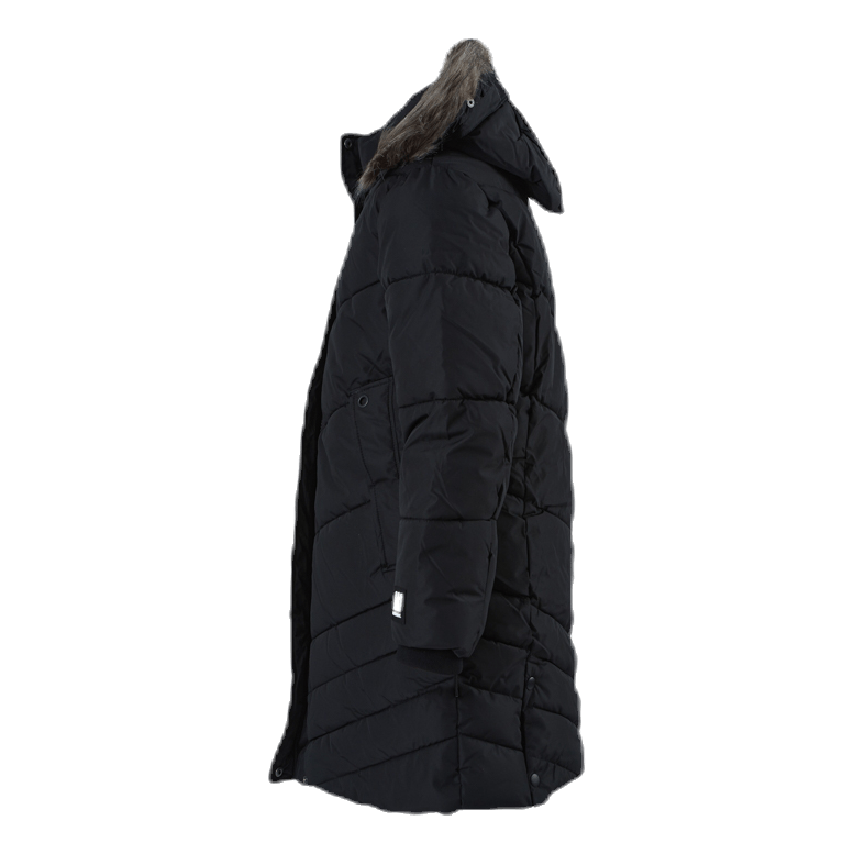 Mabecca Long Puffer Jacket Black