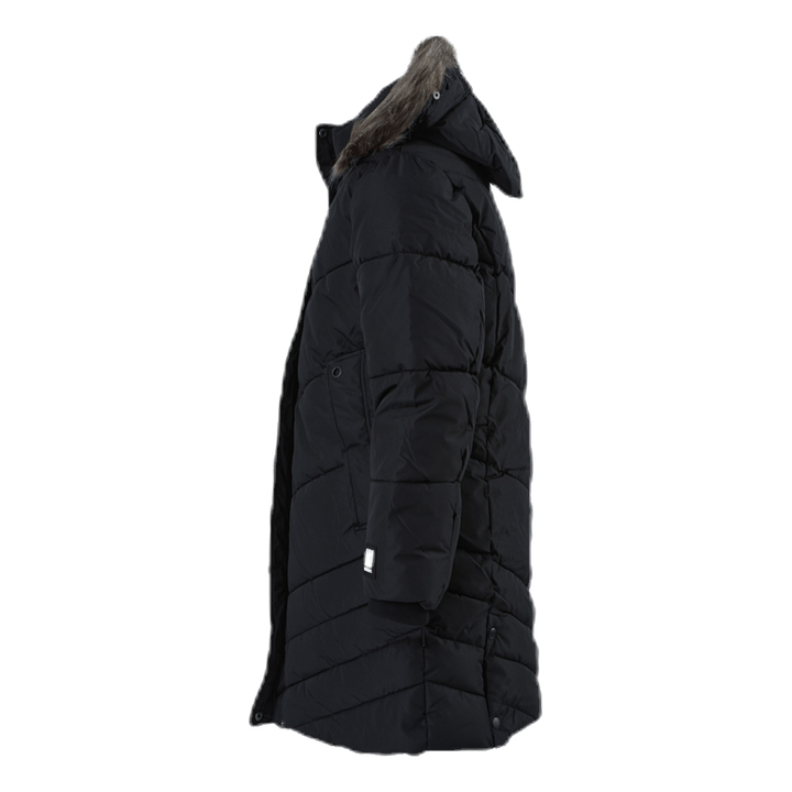 Mabecca Long Puffer Jacket Black