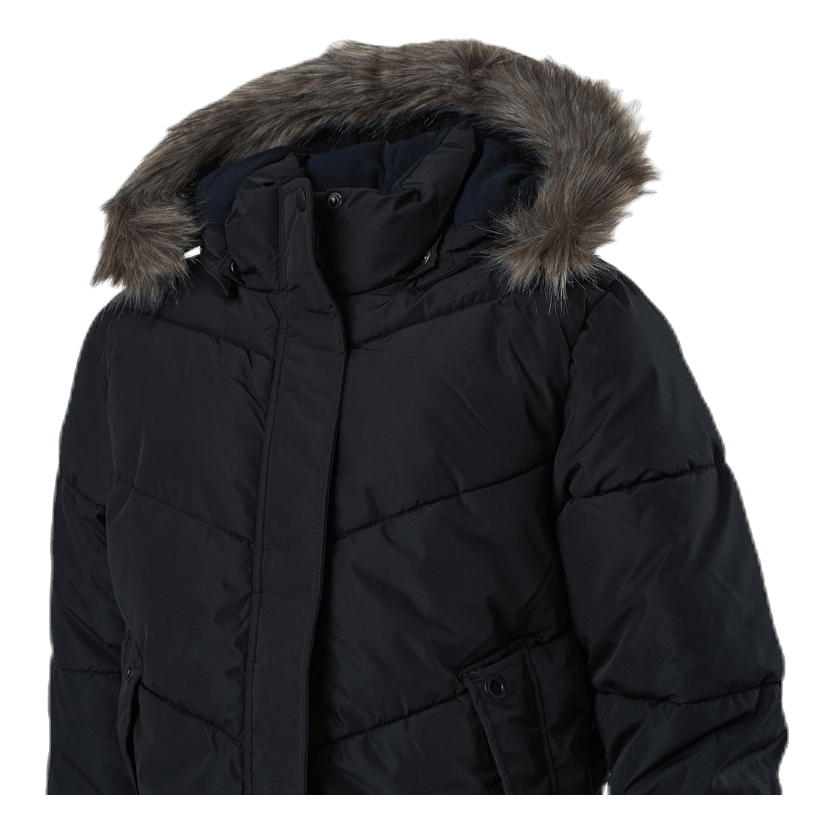 Mabecca Long Puffer Jacket Black