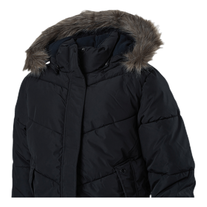 Mabecca Long Puffer Jacket Black