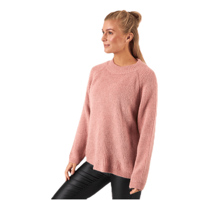 Jade L/S Pullover Knt Red