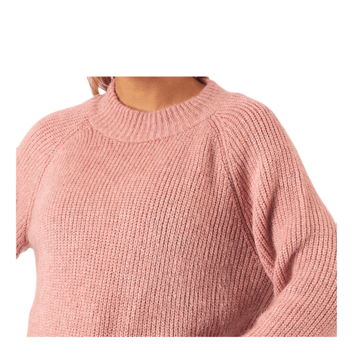 Jade L/S Pullover Knt Red