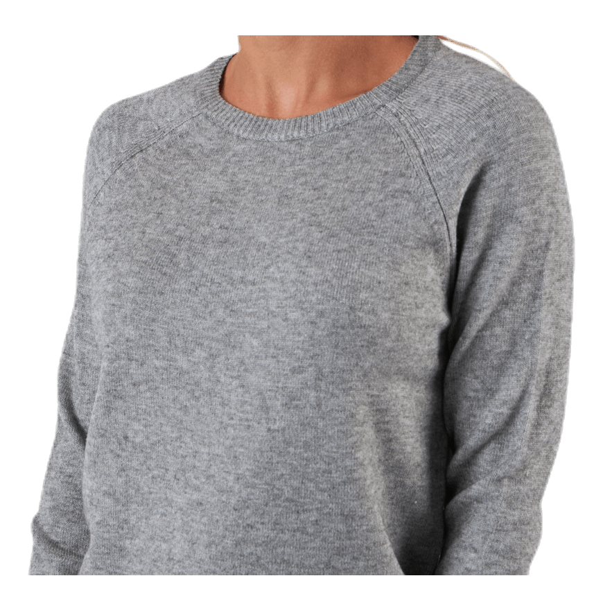 Lesly Kings L/S Pullover Knt Grey