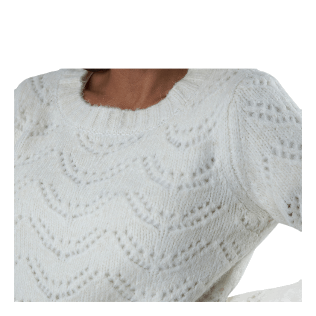 Bibi Ls Knit White