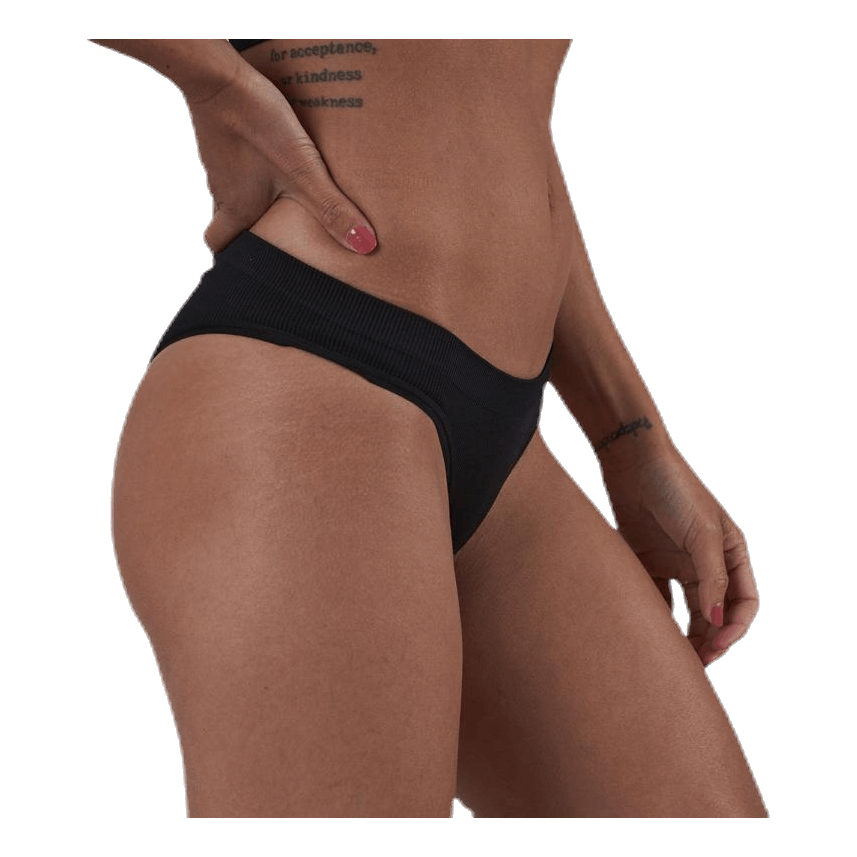 Ymmi Rib Brief 2-Pack Black