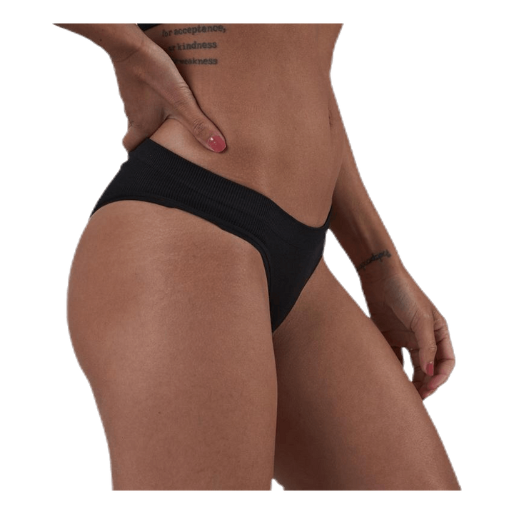 Ymmi Rib Brief 2-Pack Black