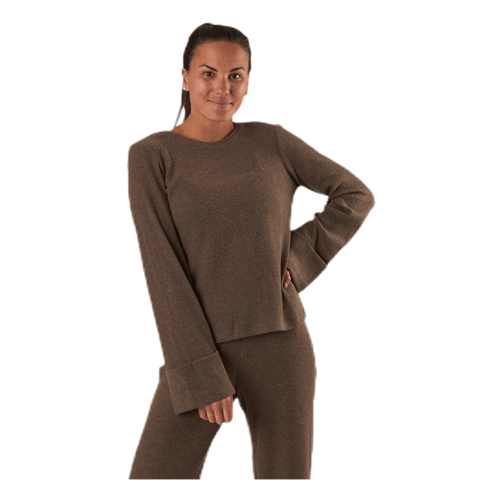 Ermione Ls Top Beige