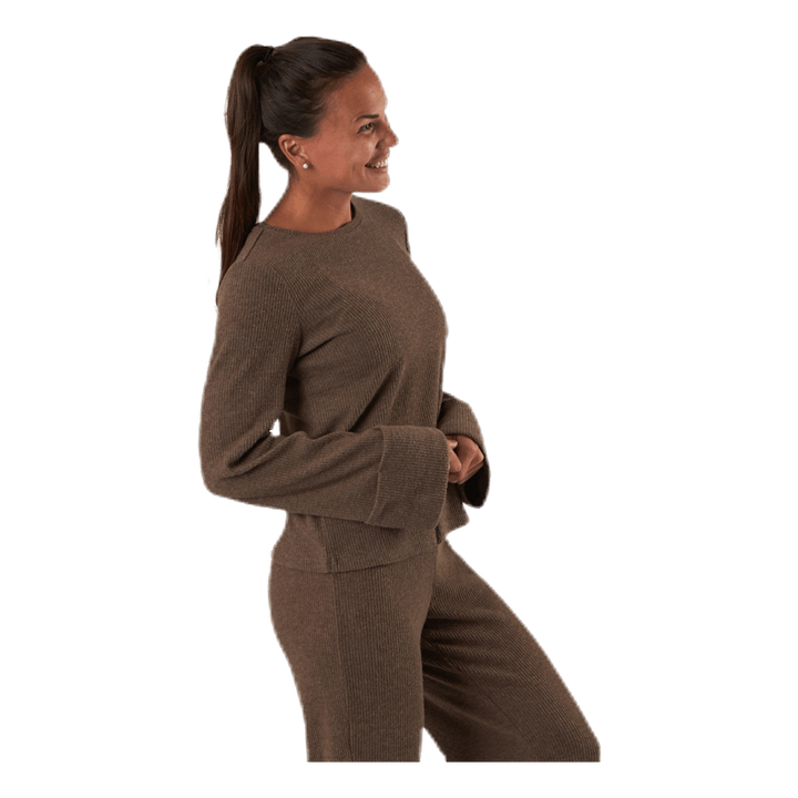 Ermione Ls Top Beige