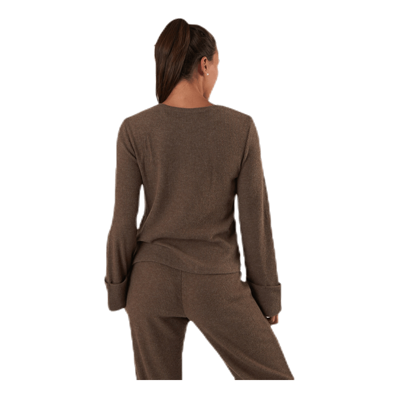 Ermione Ls Top Beige