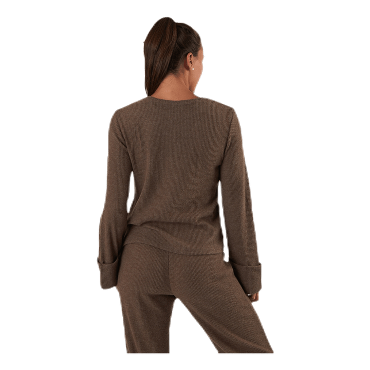 Ermione Ls Top Beige