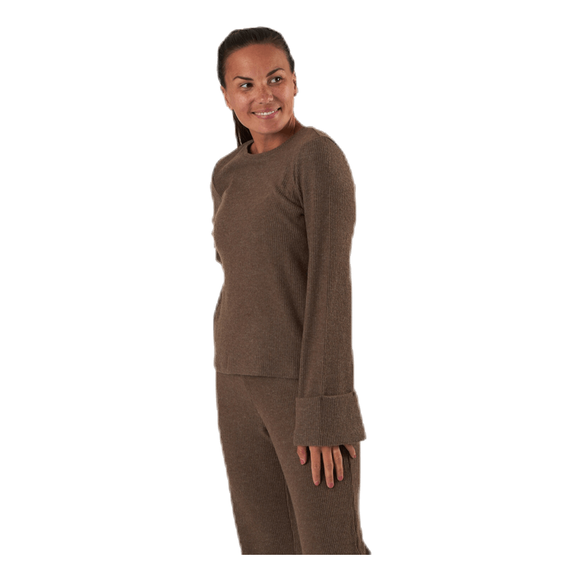 Ermione Ls Top Beige