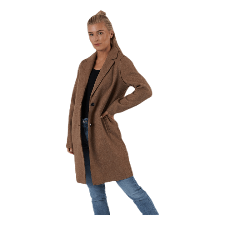 Carrie Bonded Coat Otw Brown
