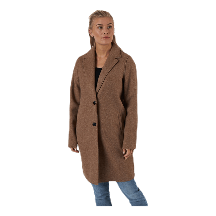 Carrie Bonded Coat Otw Brown