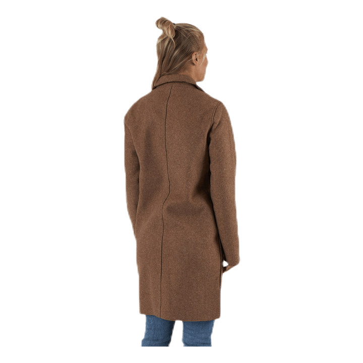 Carrie Bonded Coat Otw Brown